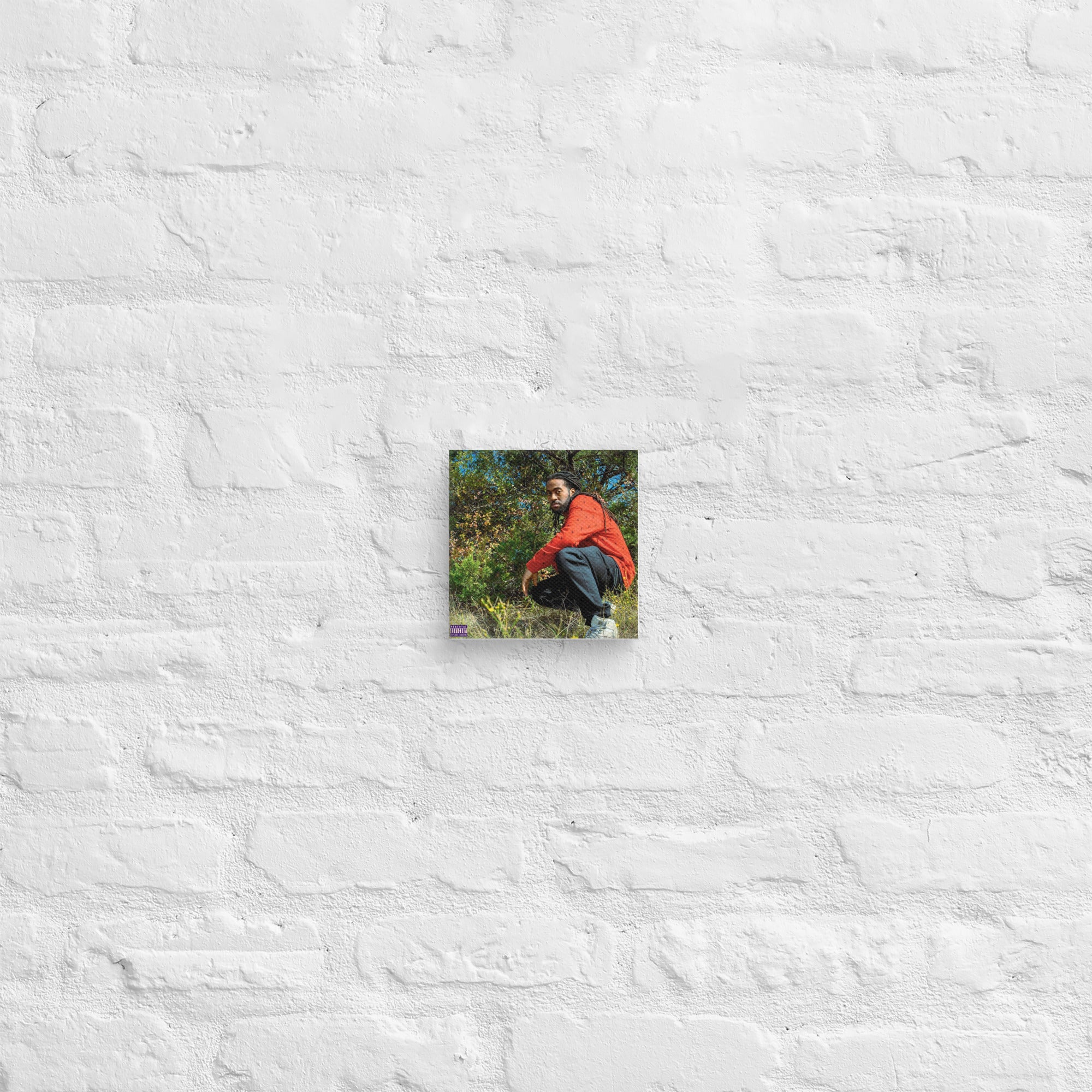 Awesomelife Camo Da Cool Album Cover Canvas Print