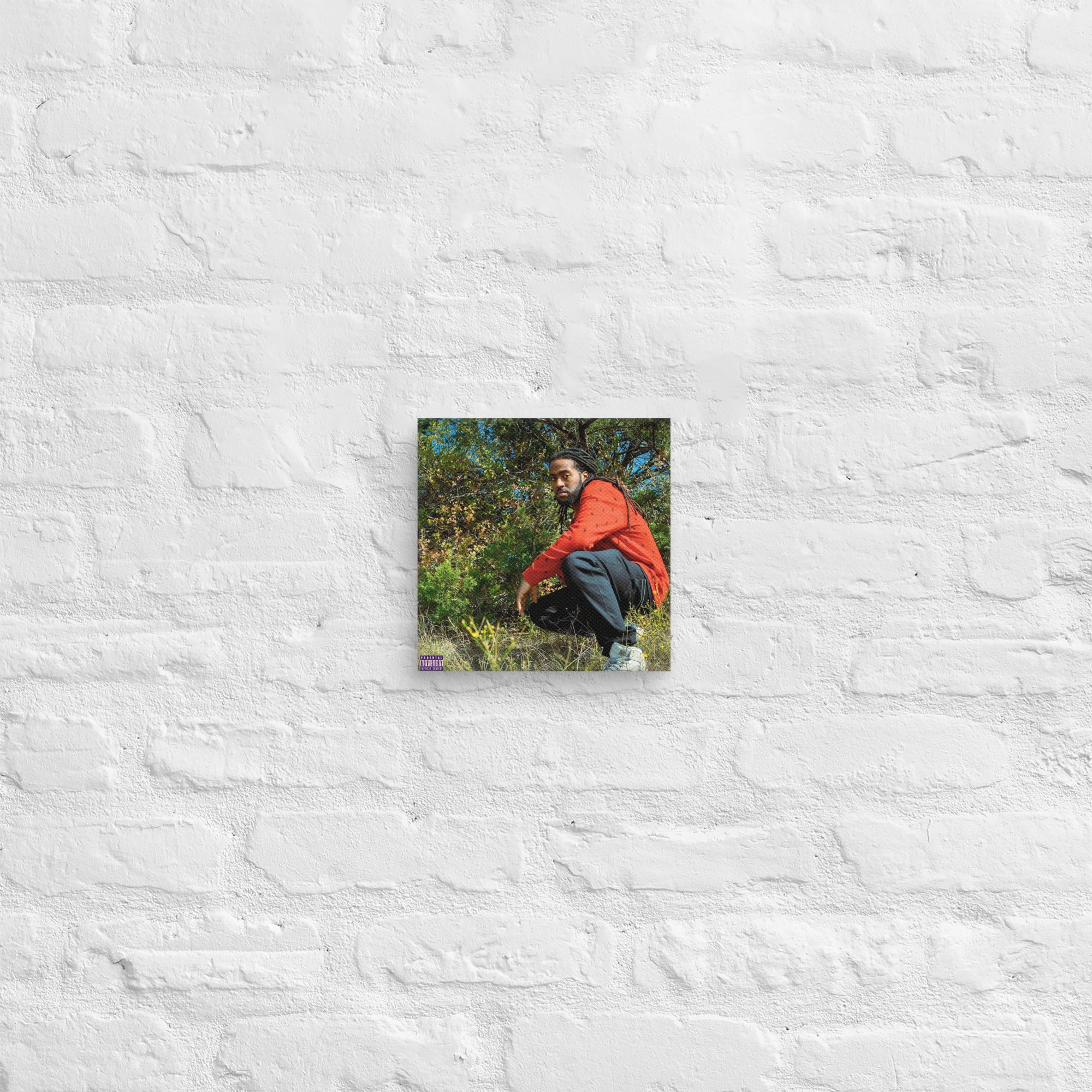 Awesomelife Camo Da Cool Album Cover Canvas Print