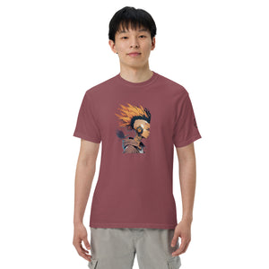 Team Awesome Mr. Phoenix Men’s garment-dyed heavyweight t-shirt