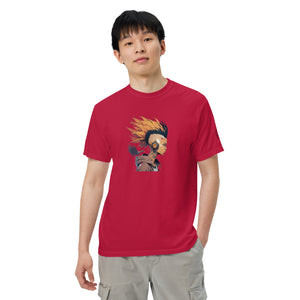 Team Awesome Mr. Phoenix Men’s garment-dyed heavyweight t-shirt