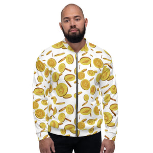 Crypto Life Crypto Dripto Unisex Bomber Jacket