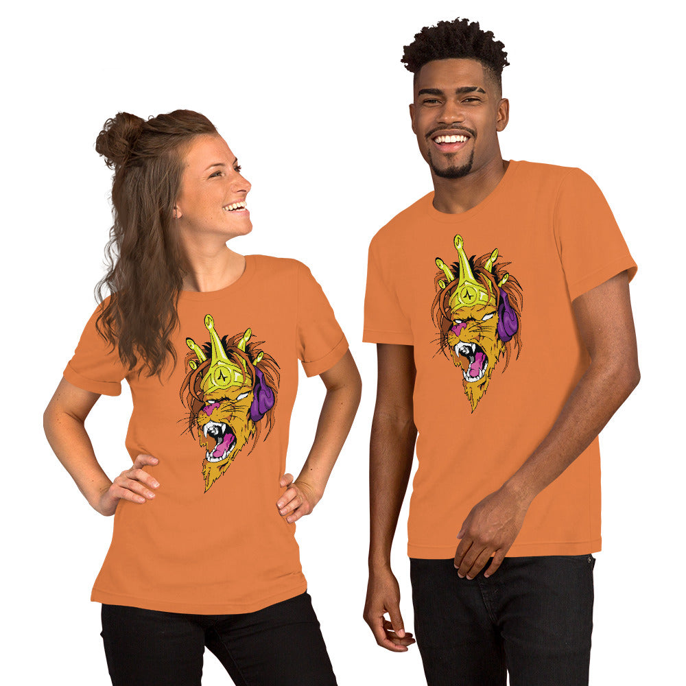 Awesomelife Lion CrownShort-Sleeve Unisex T-Shirt