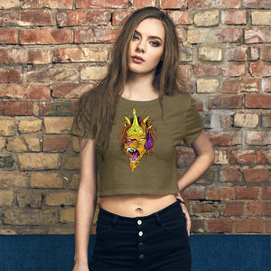 Awesomelife Lion Women’s Crop Tee