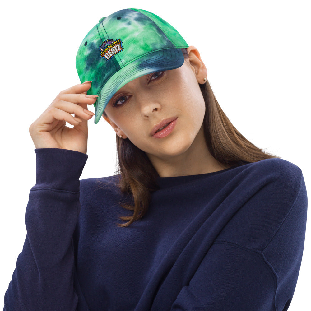 Team Awesome Camo Da Cool Tie dye hat